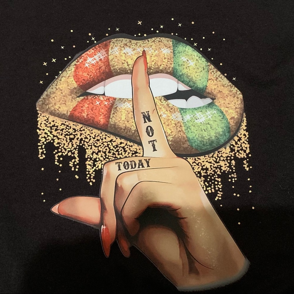 “Not Today” T-shirt Unisex - Picture 3 of 3